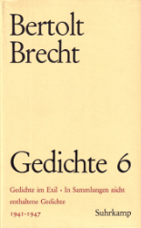 Gedichte, 6: 1941-1947