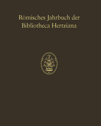 Römisches Jahrbuch der Bibliotheca Hertziana. Band 39 · 2009/2010