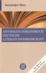 Informationshandbuch deutsche Literaturwissenschaft