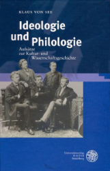 Buchcover Ideologie und Philologie