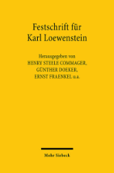 Festschrift für Karl Loewenstein