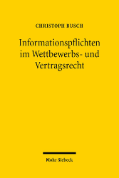 Informationspflichten im Wettbewerbs- und Vertragsrecht