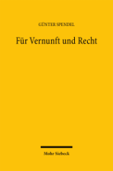 Buchcover: Für Vernunft und Recht