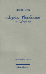 Buchcover: Religiöser Pluralismus im Werden