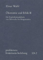 Buchcover Ökonomie und Ethik II