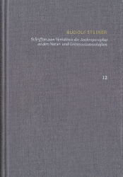 Buchcover Schriften zum Verhältnis der Anthroposophie zu den Natur- und Geisteswissenschaften ...