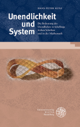 Buchcover Unendlichkeit und System