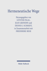 Buchcover: Hermeneutische Wege