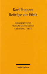 Buchcover Karl Poppers Beiträge zur Ethik