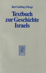 Buchcover Textbuch zur Geschichte Israels