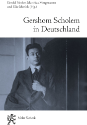 Buchcover Gershom Scholem in Deutschland