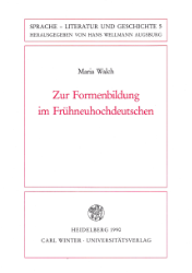 Zur Formenbildung im Frühneuhochdeutschen