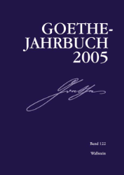 Goethe-Jahrbuch 2005; Band 122