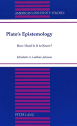 Plato's Epistemology