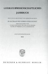 Literaturwissenschaftliches Jahrbuch. 51. Band
