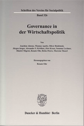 Governance in der Wirtschaftspolitik