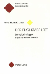 Der Buchstabe lebt - Knauer, Peter Klaus