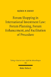 Forum Shopping in International Investment Law