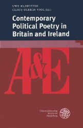 Buchcover: Contemporary Political Poetry in Britain and Ireland