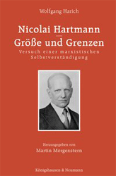 Buchcover Nicolai Hartmann - Größe und Grenzen