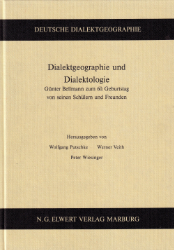 Dialektgeographie und Dialektologie