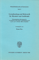 Systemforschung und Kybernetik für Wirtschaft und Gesellschaft