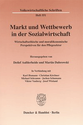 Markt und Wettbewerb in der Sozialwirtschaft