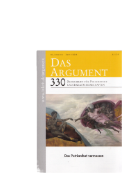 Das Argument 330: Das Patriarchat vermessen