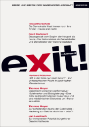 exit! Krise und Kritik der Warengesellschaft. Heft 16/2019