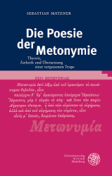 Buchcover Die Poesie der Metonymie