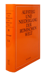 Aufstieg und Niedergang der römischen Welt (ANRW) /Rise and Decline of the Roman World. Part 2/Vol. 5/1