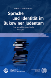 Buchcover: Sprache und Identität im Bukowiner Judentum