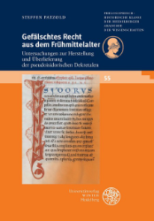 Buchcover Gefälschtes Recht aus dem Frühmittelalter