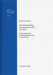 Die Studienstiftung des deutschen Volkes seit 1925