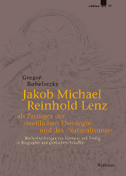 Jakob Michael Reinhold Lenz als Prediger der 