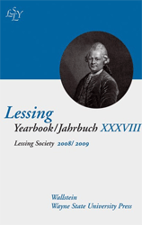Lessing Yearbook/Jahrbuch: Vol. XXXVIII/ 2008/09