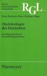 Dialektologie des Deutschen