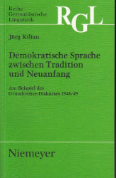 Demokratische Sprache zwischen Tradition und Neuanfang