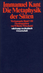 Die Metaphysik der Sitten