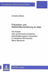 Prävention und Selbsthilfeorientierung im Alter